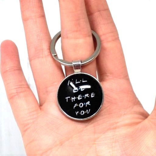 FRIENDS I'll Be There For You Pendant Keyring